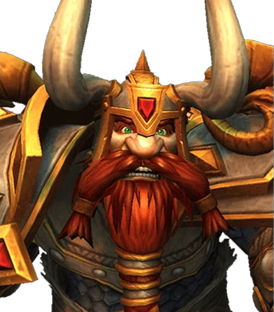 Personnage nain de World of Warcraft