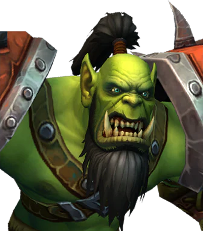 Personnage orc de World of Warcraft